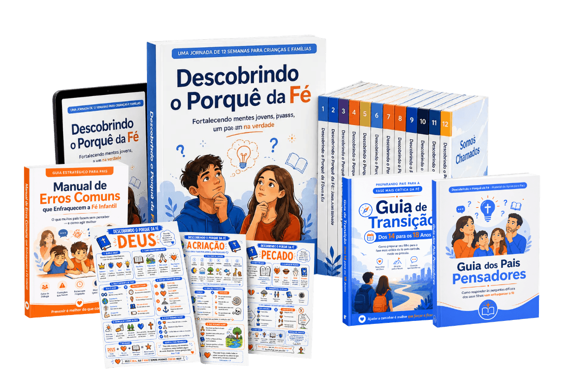 Pacote completo da série Descobrindo o Porquê da Fé